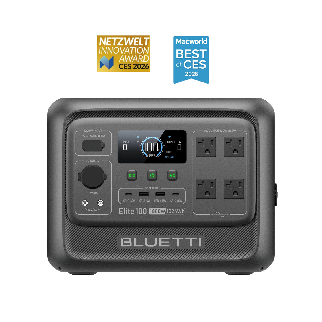 BLUETTI Elite 100 V2, manufacturer product image
